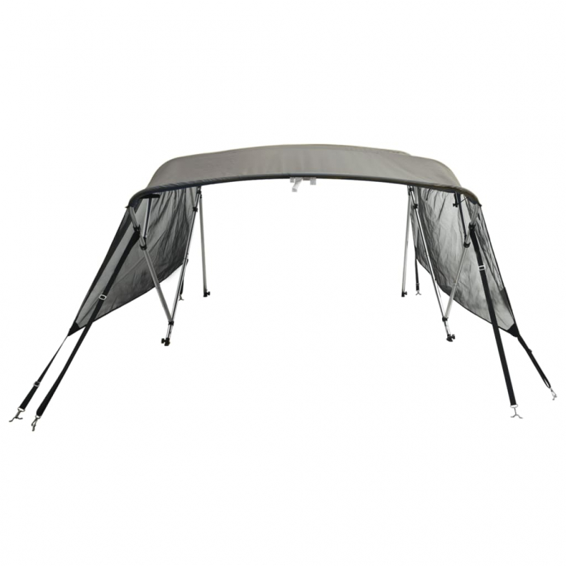 3-Bow Bimini-Top mit Mesh-Seitenteilen 183x(170-182)x137 cm