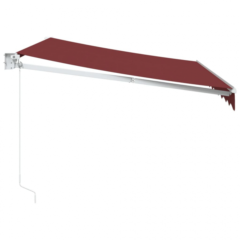 Markise Manuell Weinrot 300x250 cm