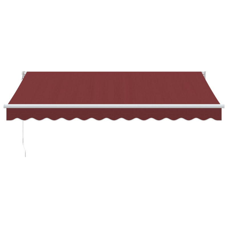 Markise Manuell Weinrot 350x250 cm