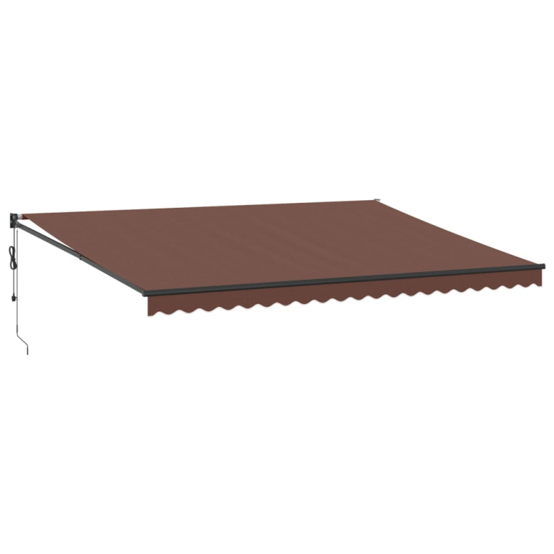 Markise Automatisch Braun 500x300 cm