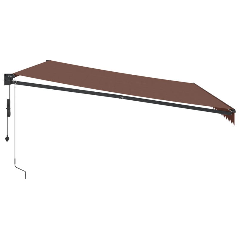 Markise Automatisch Braun 500x300 cm