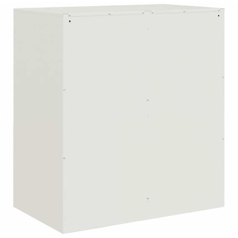 Sideboard Weiß 67x39x73 cm Stahl