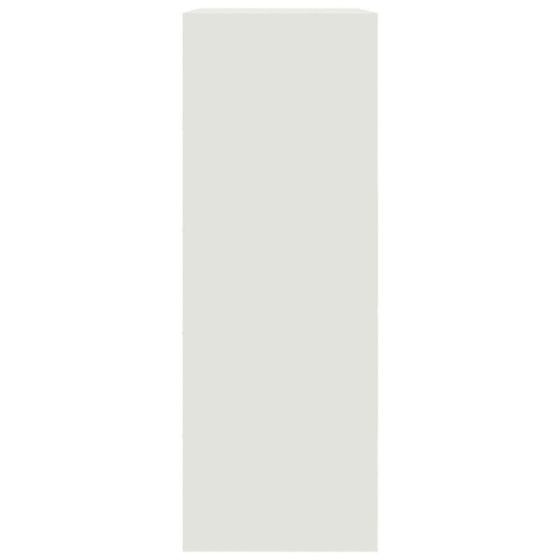 Sideboard Weiß 67x39x107 cm Stahl