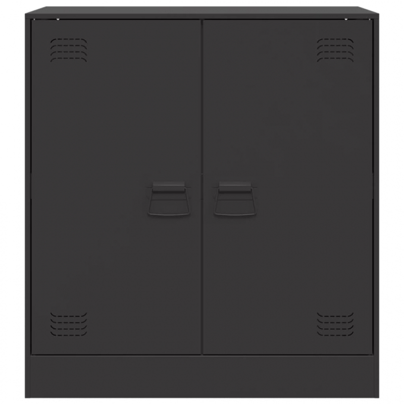 Sideboard Schwarz 67x39x73 cm Stahl