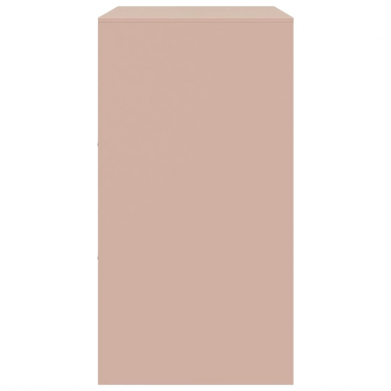 Sideboard Rosa 67x39x73 cm Stahl