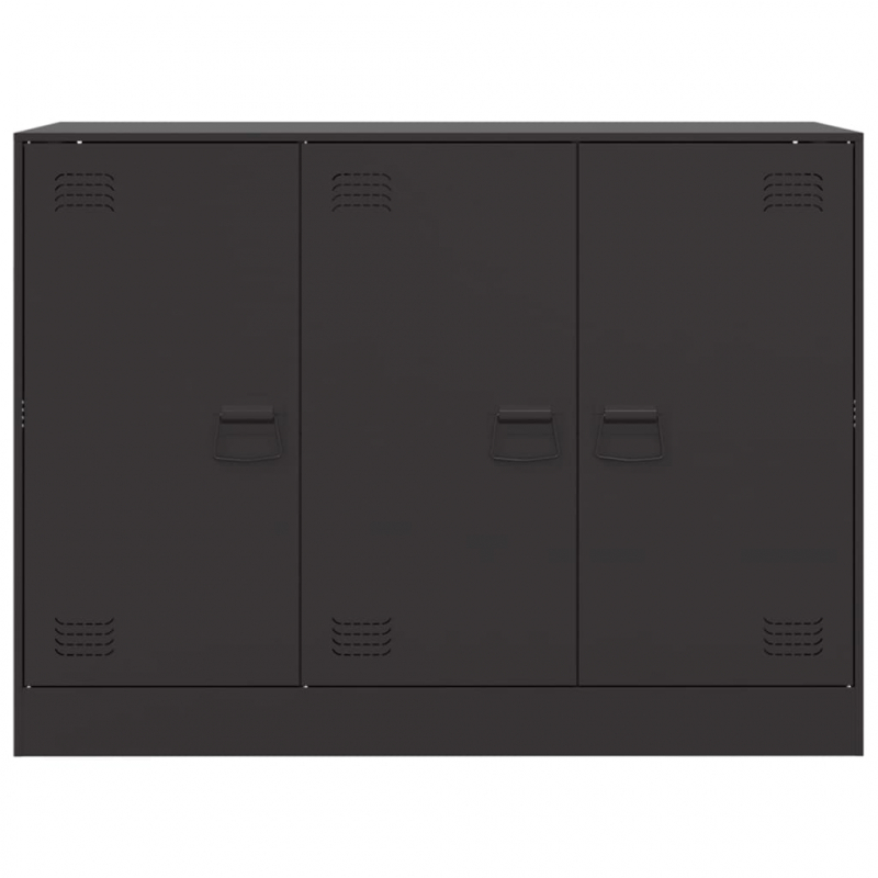 Sideboard Schwarz 99x39x73 cm Stahl