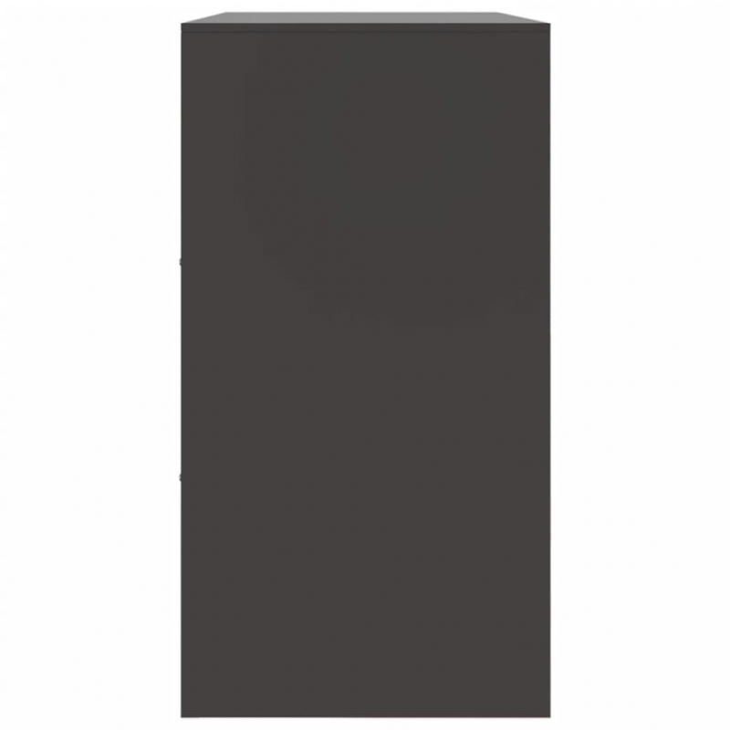 Sideboard Schwarz 99x39x73 cm Stahl