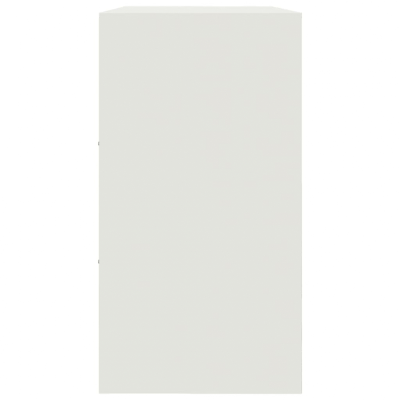 Sideboard Weiß 99x39x73 cm Stahl