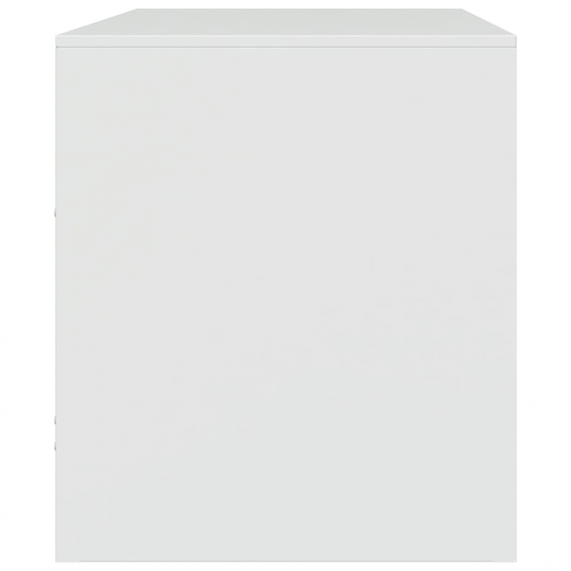 TV-Schränke 2 Stk. Weiß 67x39x44 cm Stahl