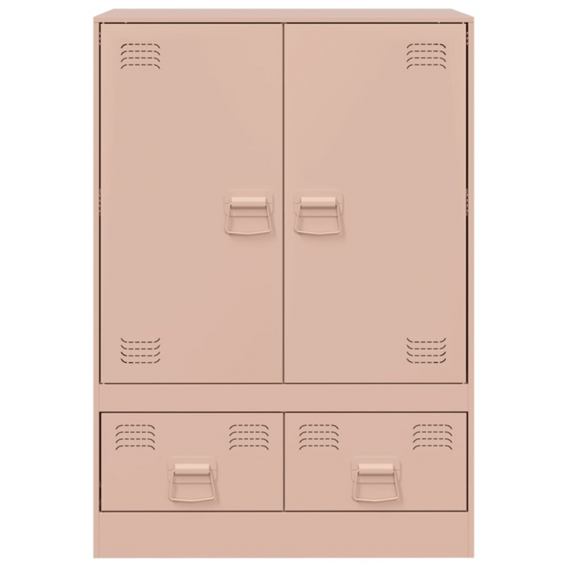 Highboard Rosa 67x39x95 cm Stahl