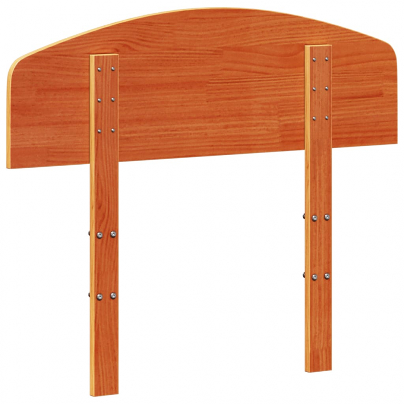 Kopfteil Wachsbraun 100 cm Massivholz Kiefer