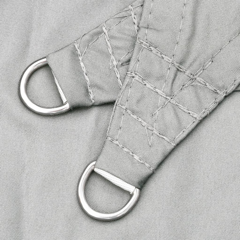 Sonnensegel Hellgrau 4x2,5 m 100% Polyester Oxford