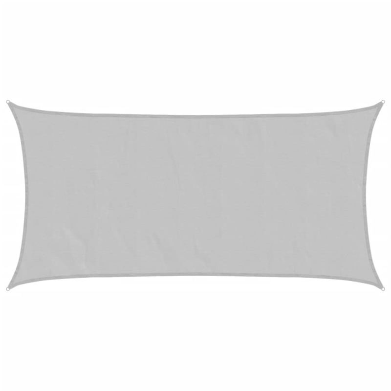 Sonnensegel Hellgrau 6x3 m 100% Polyester Oxford