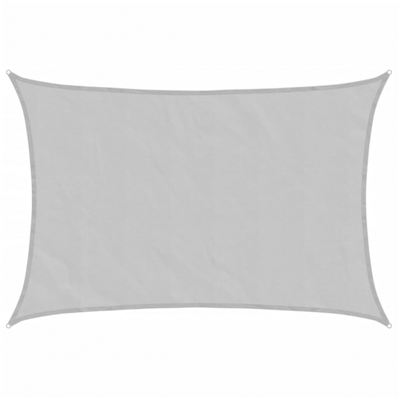 Sonnensegel Hellgrau 7x6 m 100% Polyester Oxford