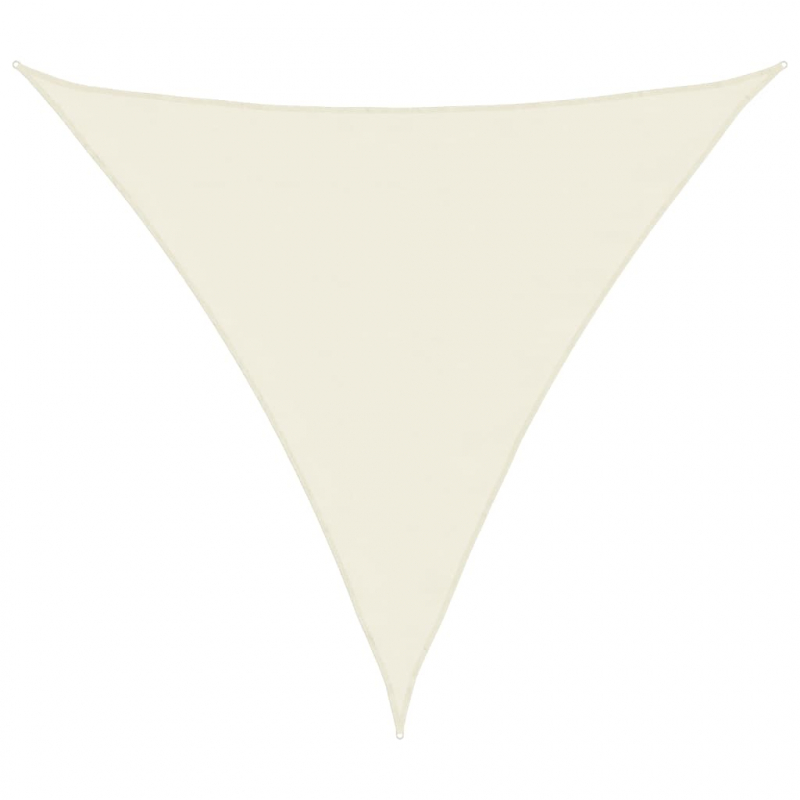 Sonnensegel Creme 2x2x2 m 100% Polyester Oxford