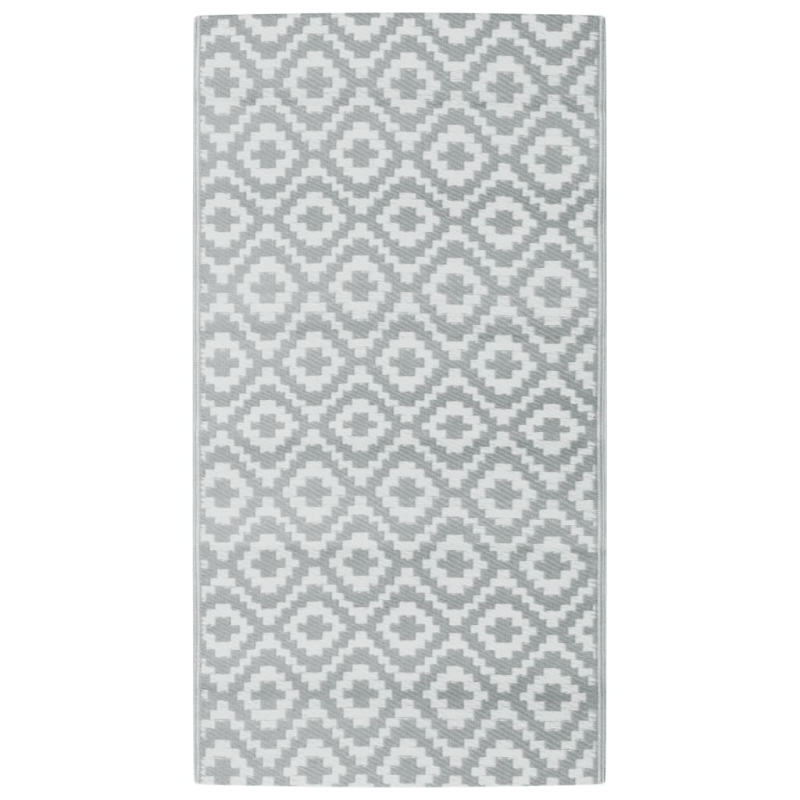 Outdoor-Teppich ARAKIL Grau 80x150 cm PP