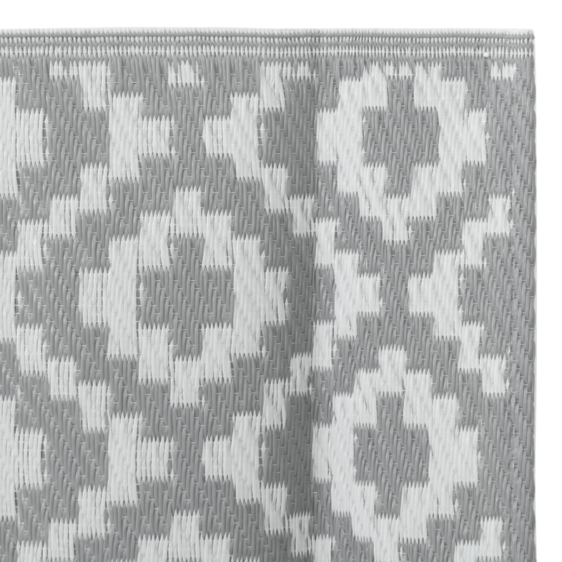 Outdoor-Teppich ARAKIL Grau 190x290 cm PP