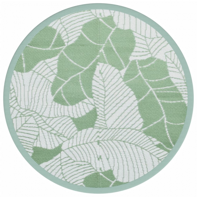 Outdoor-Teppich ARAKIL Grün Ø120 cm PP