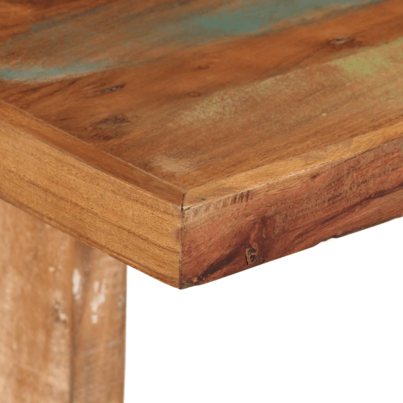 Esstisch 110x55x78 cm Altholz Massiv