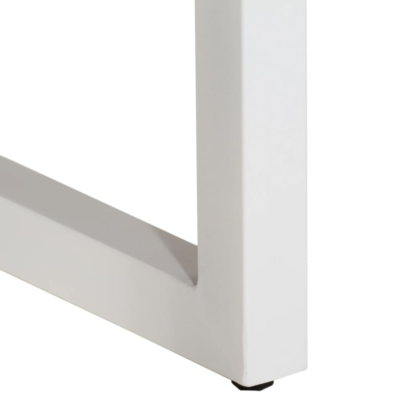 Konsolentisch Braun 110x35x76 cm Massivholz Mango und Eisen