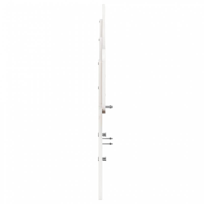 Kopfteil Weiß 180 cm Massivholz Kiefer