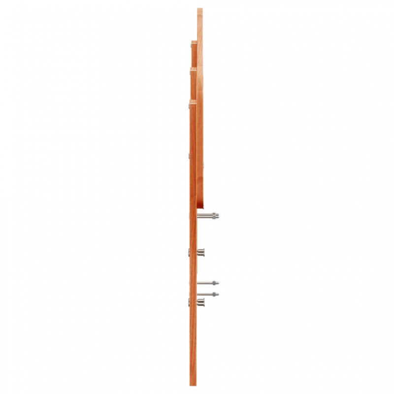 Kopfteil Wachsbraun 150 cm Massivholz Kiefer