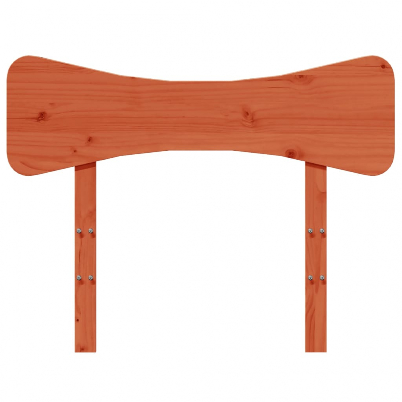 Kopfteil Wachsbraun 100 cm Massivholz Kiefer