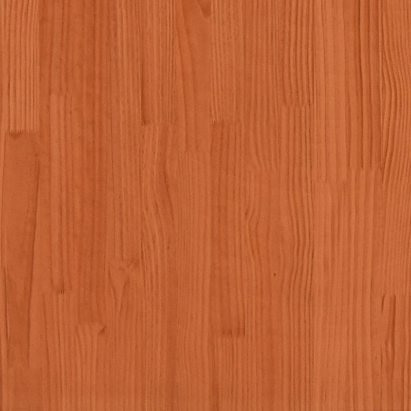 Gartenbar Wachsbraun 113,5x50x103 cm Massivholz Kiefer