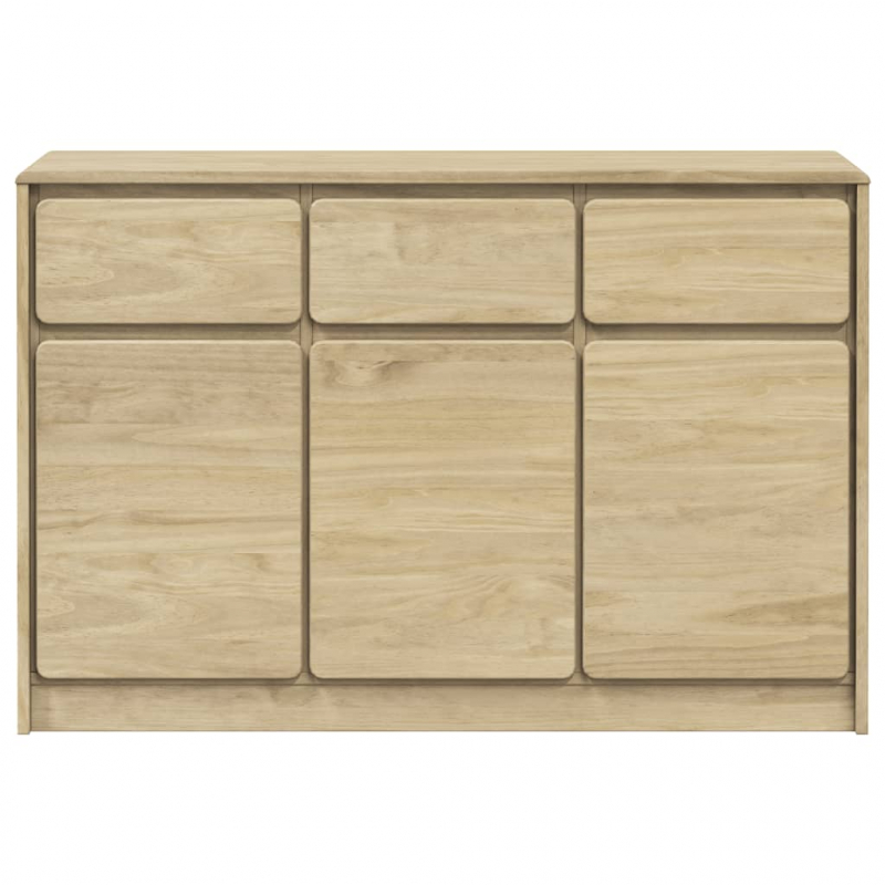 Sideboard SAUDA Eiche-Optik 114x43x75,5 cm Kiefernholz