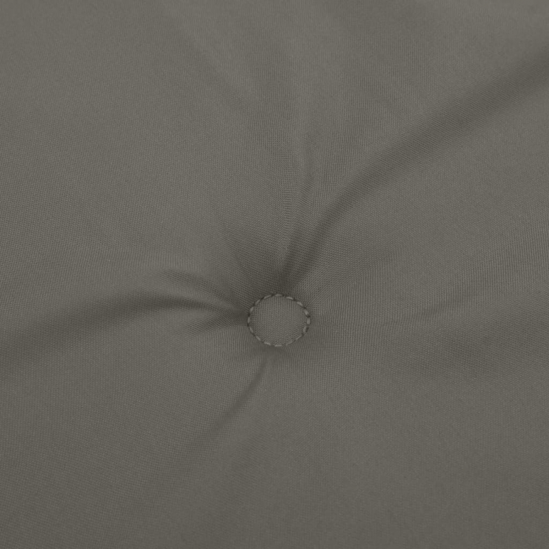 Liegestuhl-Auflage Melange Dunkelgrau (75+105) x 50 x 4 cm Stoff