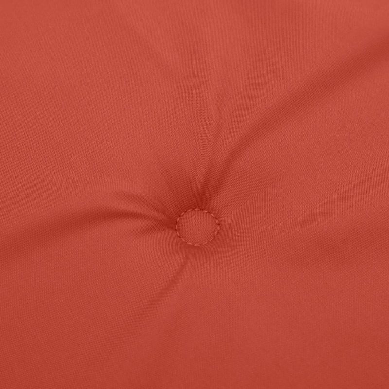 Liegestuhl-Auflage Melange Rot (75+105) x 50 x 4 cm Stoff
