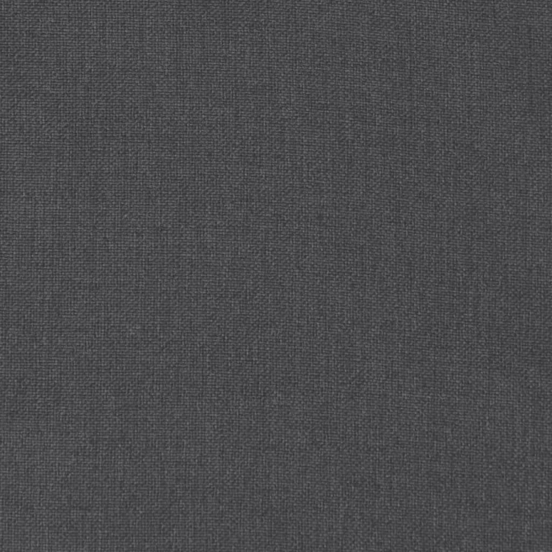 Gartenbank-Auflage Melange Anthrazit 120x50x7 cm Stoff