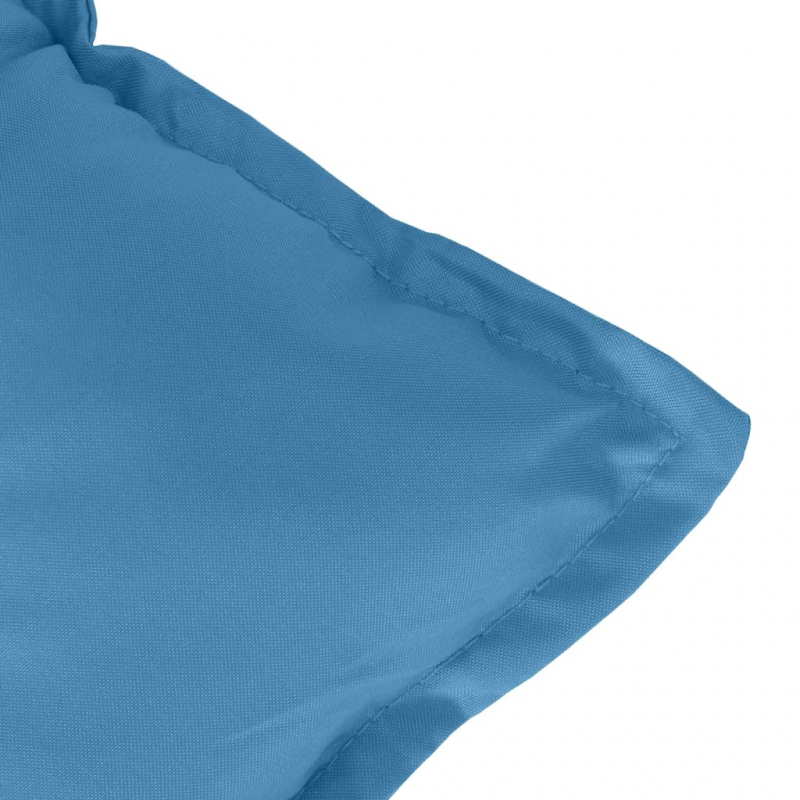 Gartenbank-Auflage Melange Blau 120x50x7 cm Stoff