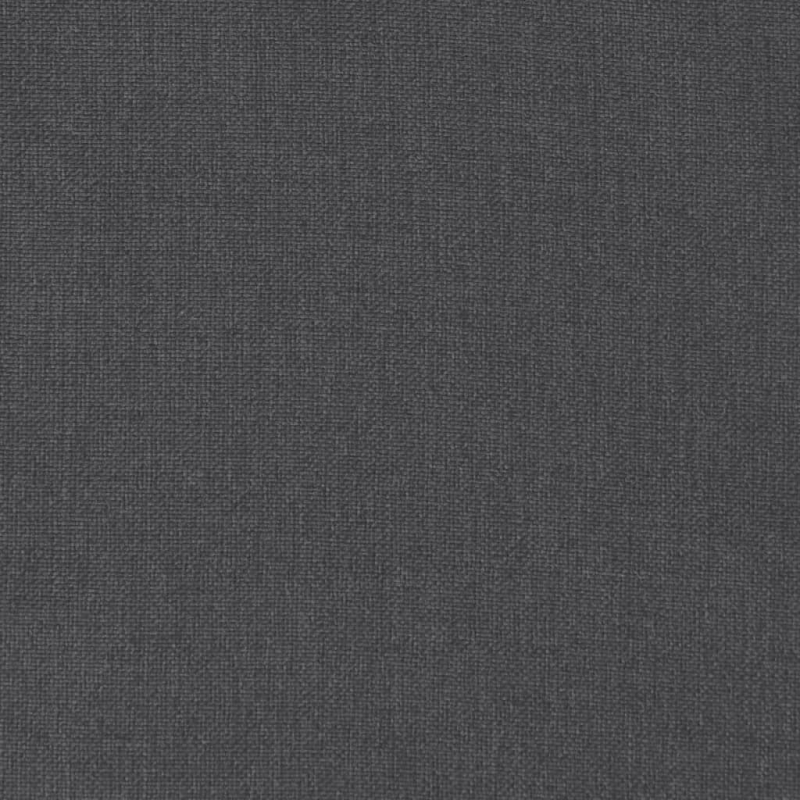 Gartenbank-Auflage Melange Anthrazit 180x50x7 cm Stoff