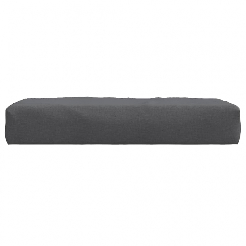 Palettenkissen Melange Anthrazit 60x60x9,5 cm Stoff
