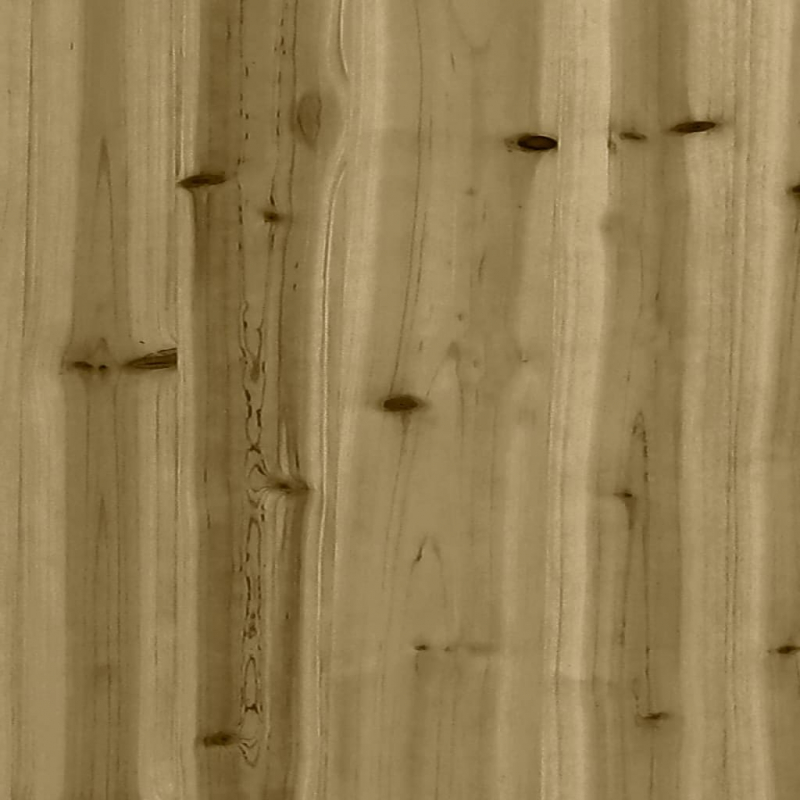 Gartenhocker 62x30x32 cm Kiefernholz Imprägniert