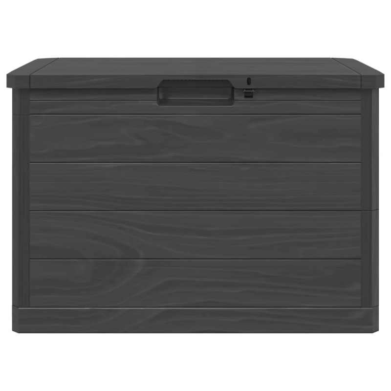 Outdoor-Kissenbox Anthrazit 77,5x44,5x53 cm Polypropylen