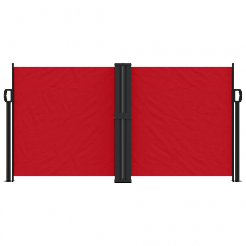 Seitenmarkise Ausziehbar Rot 120x600 cm