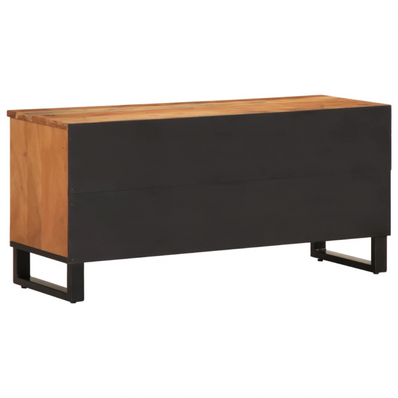 TV-Schrank 100x34x46 cm Massivholz Akazie