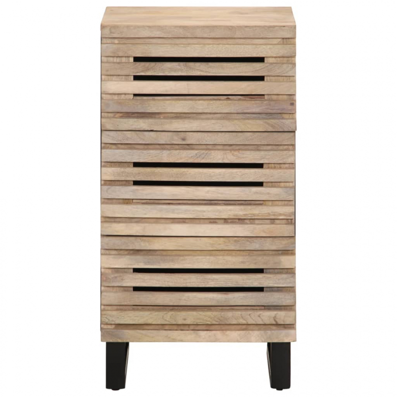 Sideboard 40x34x75 cm Massivholz Mango