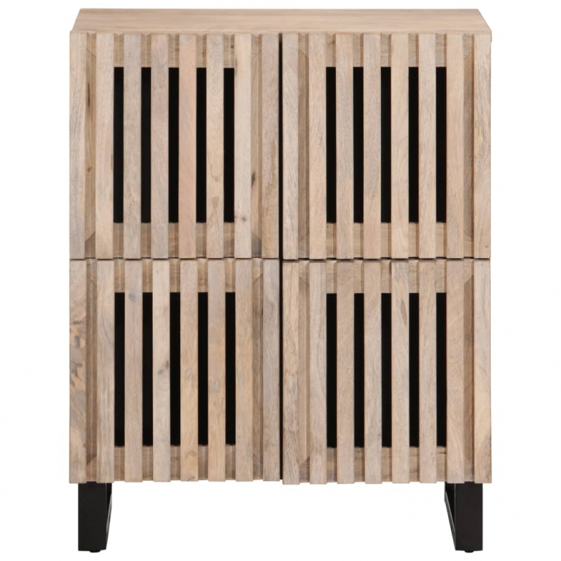 Sideboard 60x34x75 cm Massivholz Mango