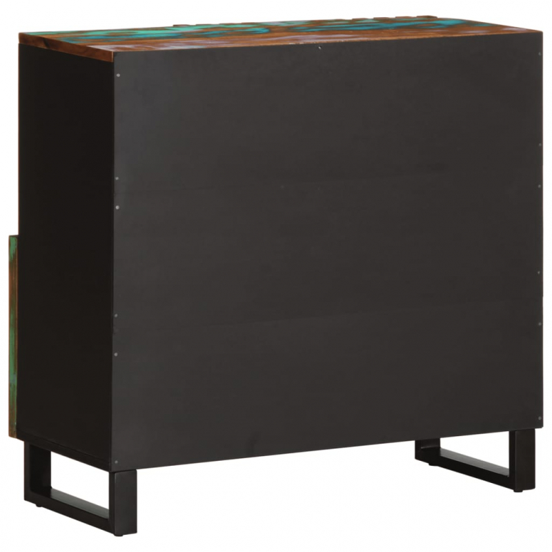 Sideboard 80x34x75 cm Massivholz Akazie