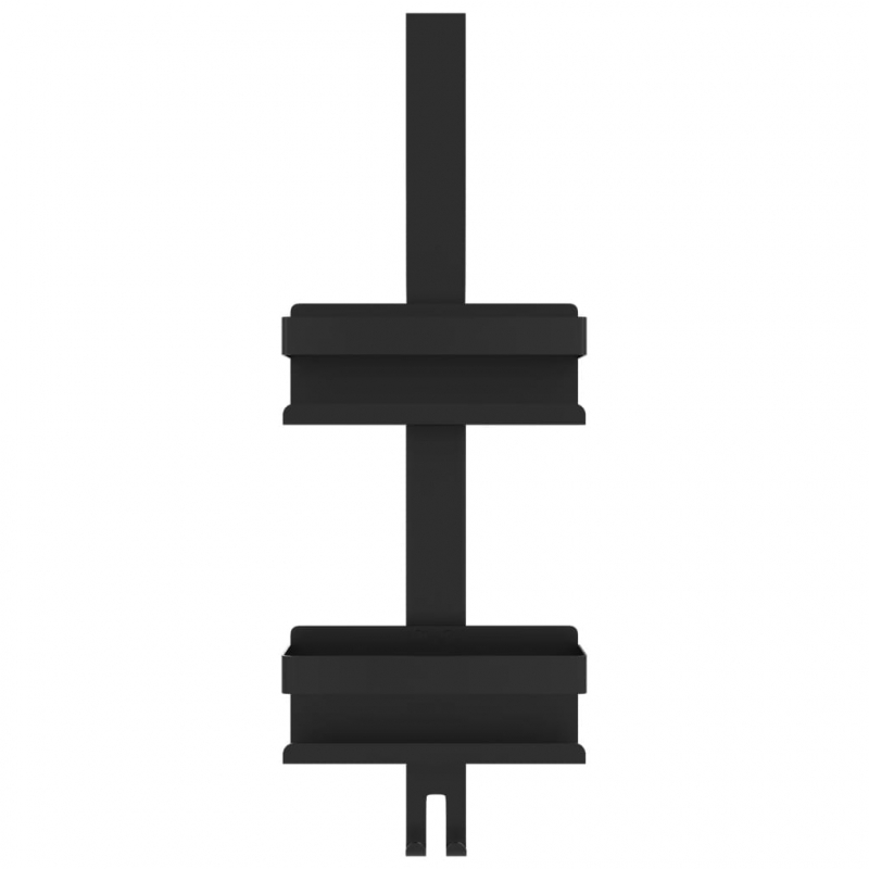 Duschcaddy Hängend Mattschwarz Gebürsteter Edelstahl 304