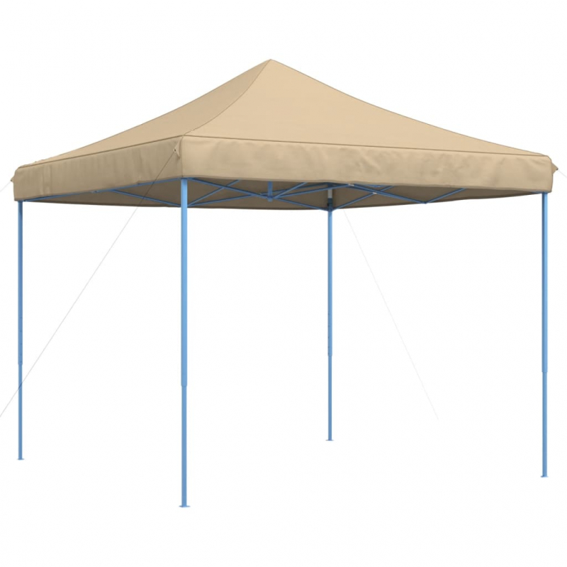 Partyzelt Faltbar Pop-Up Beige 292x292x315 cm