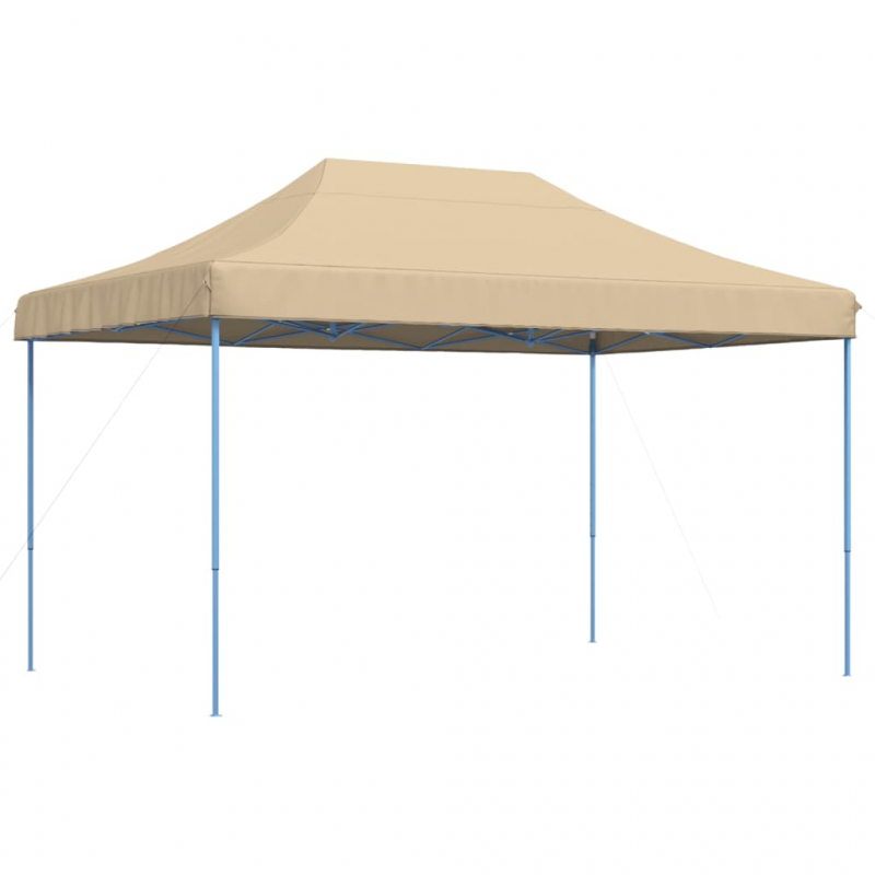 Partyzelt Faltbar Pop-Up Beige 440x292x315 cm