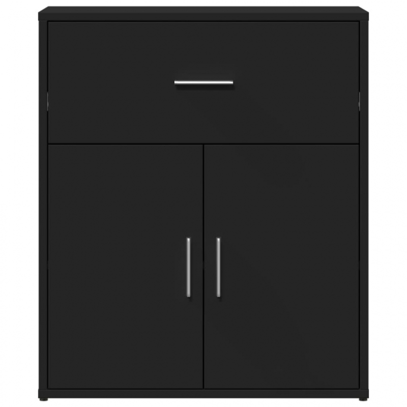 Sideboard Schwarz 60x31x70 cm Holzwerkstoff