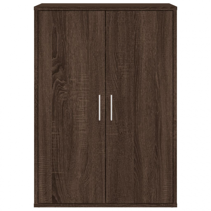Sideboard Braun Eichen-Optik 60x31x84 cm Holzwerkstoff