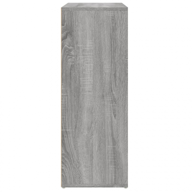 Sideboard Grau Sonoma 60x31x84 cm Holzwerkstoff