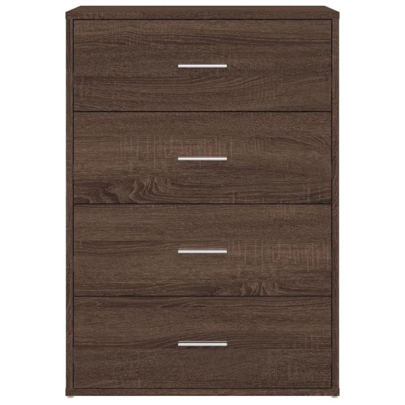 Sideboard Braun Eichen-Optik 60x31x84 cm Holzwerkstoff