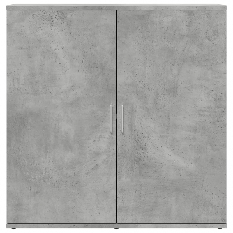 Sideboard Betongrau 79x38x80 cm Holzwerkstoff